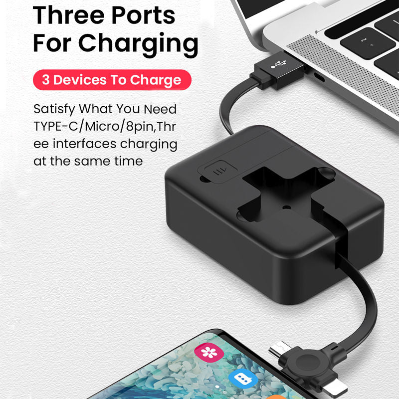 4-in-1 Charging Cable Box